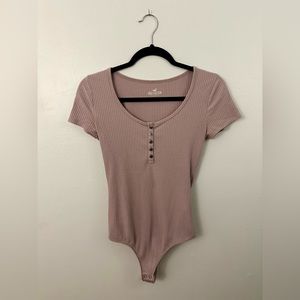 Ribbed Hollister Bodysuit